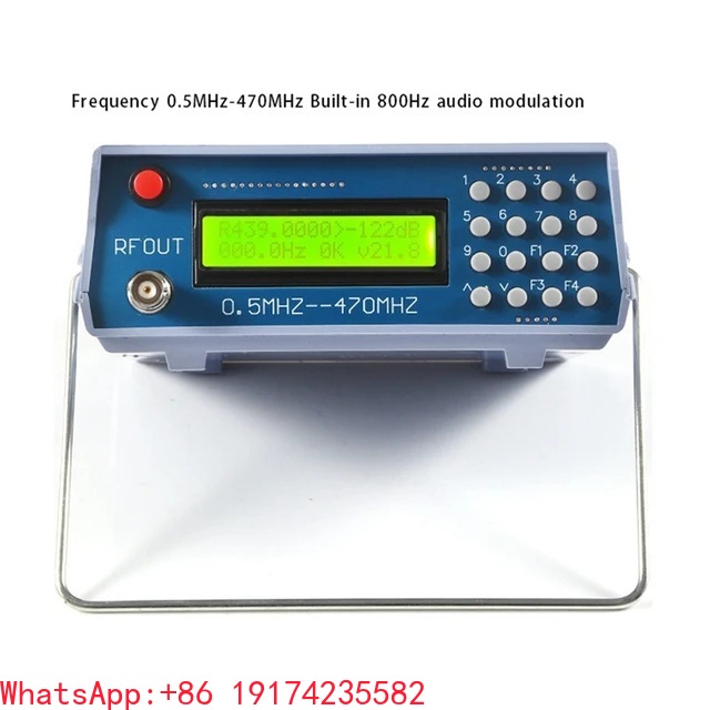 0,5 MHz - 470 MHz RF-Signalgen – Rf Signal Generator 0.5Mhz To 470Mhz Bewertung und Preis