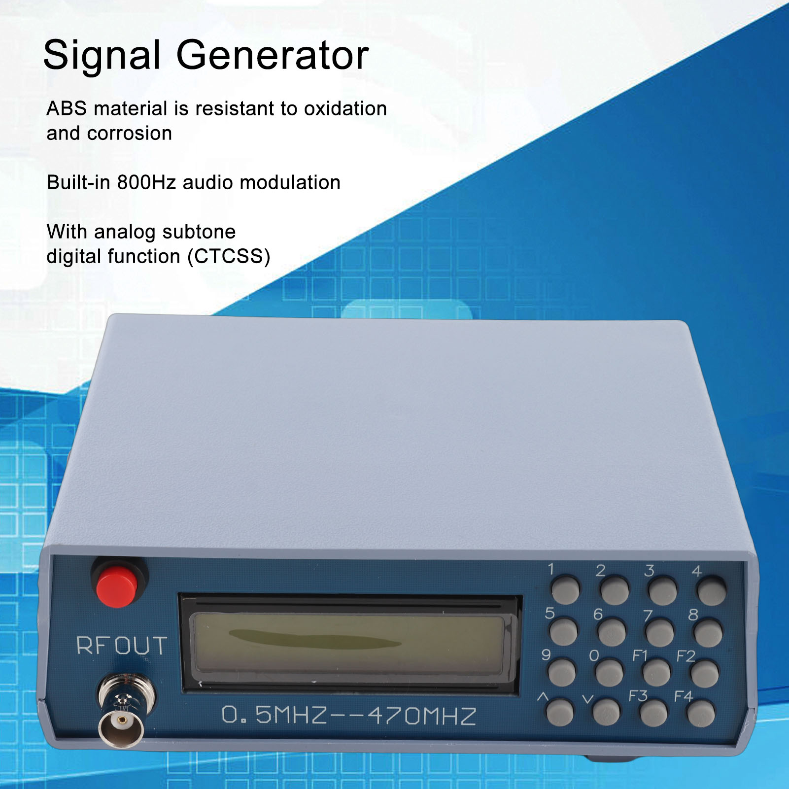 Funktionssignalgenerator, HF-S – Rf Signal Generator 0.5Mhz To 470Mhz Bewertung und Preis